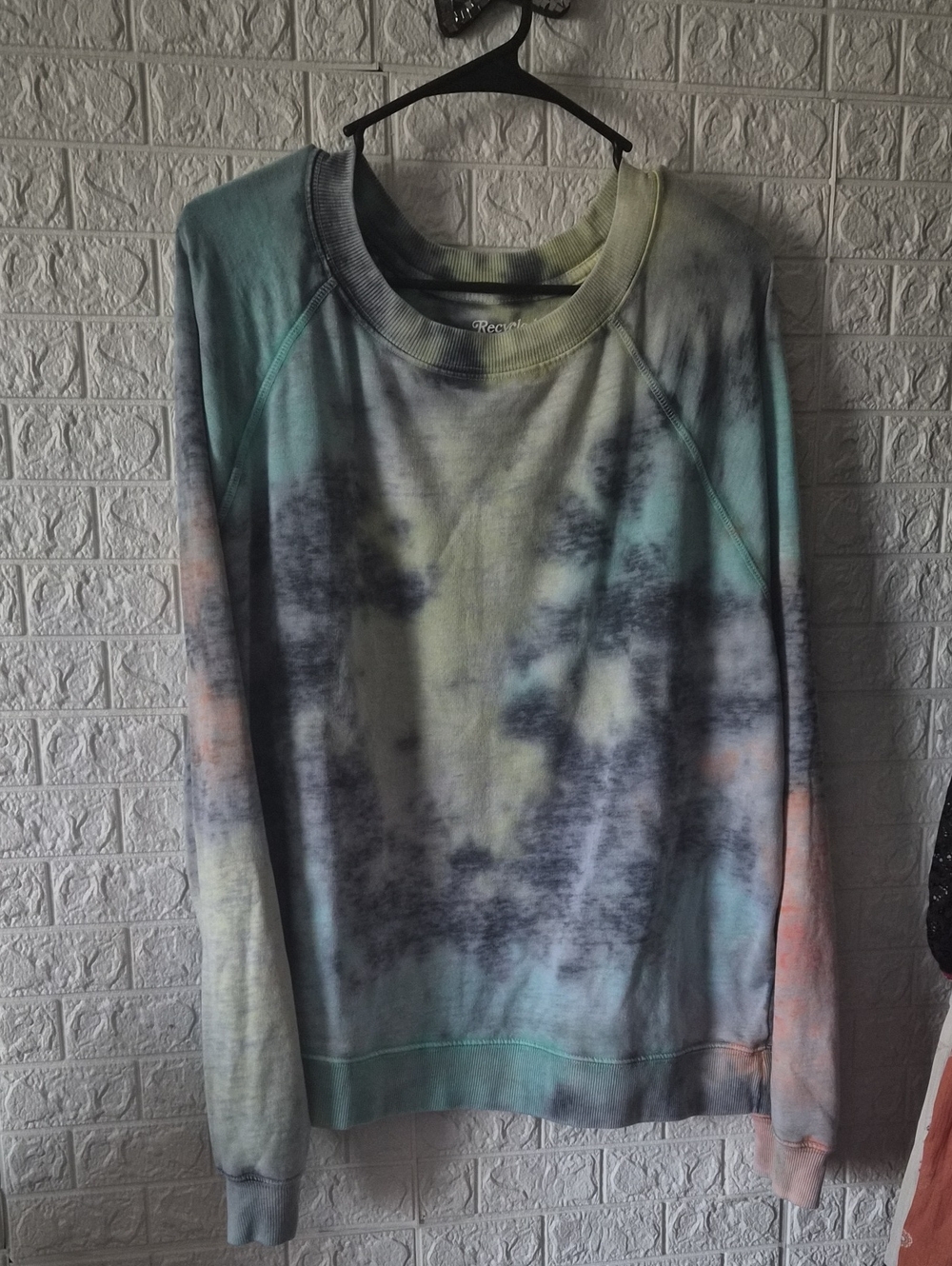recycled karma Women's Tie-Dye Crewneck Sweatshirt - Pastel Multi